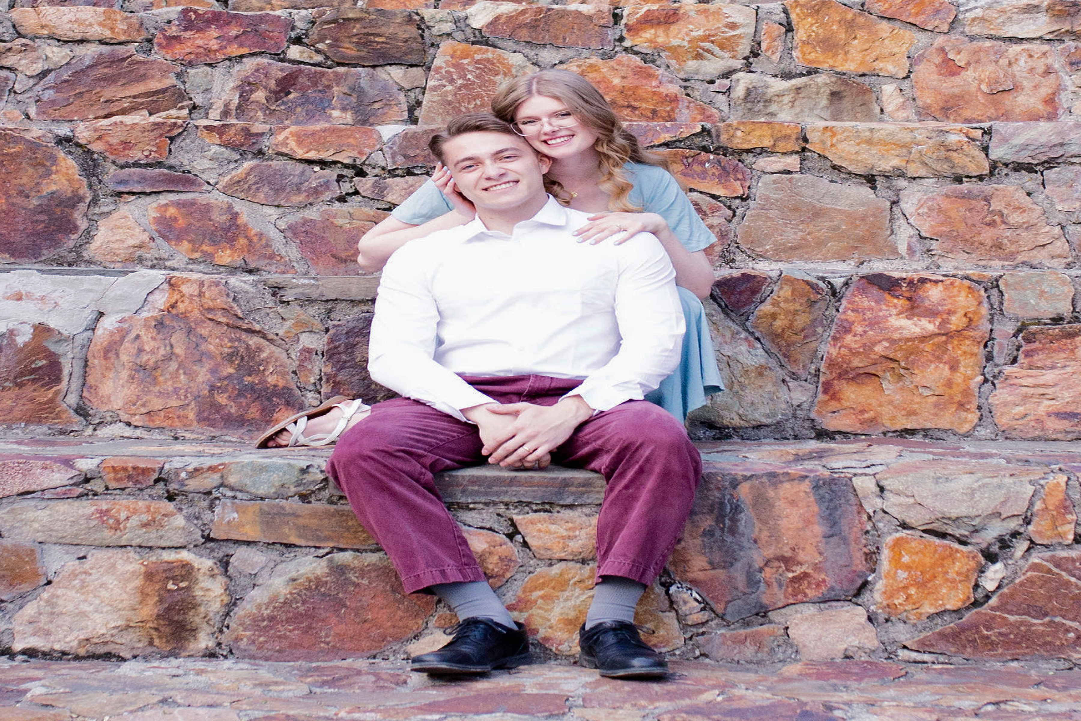 Liz and John